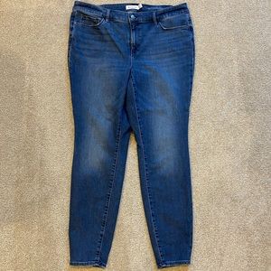 Athleta Sculptek skinny jeans, NWOT sz 18W